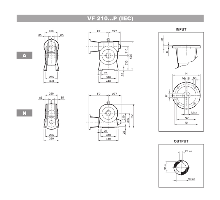 VF210 P